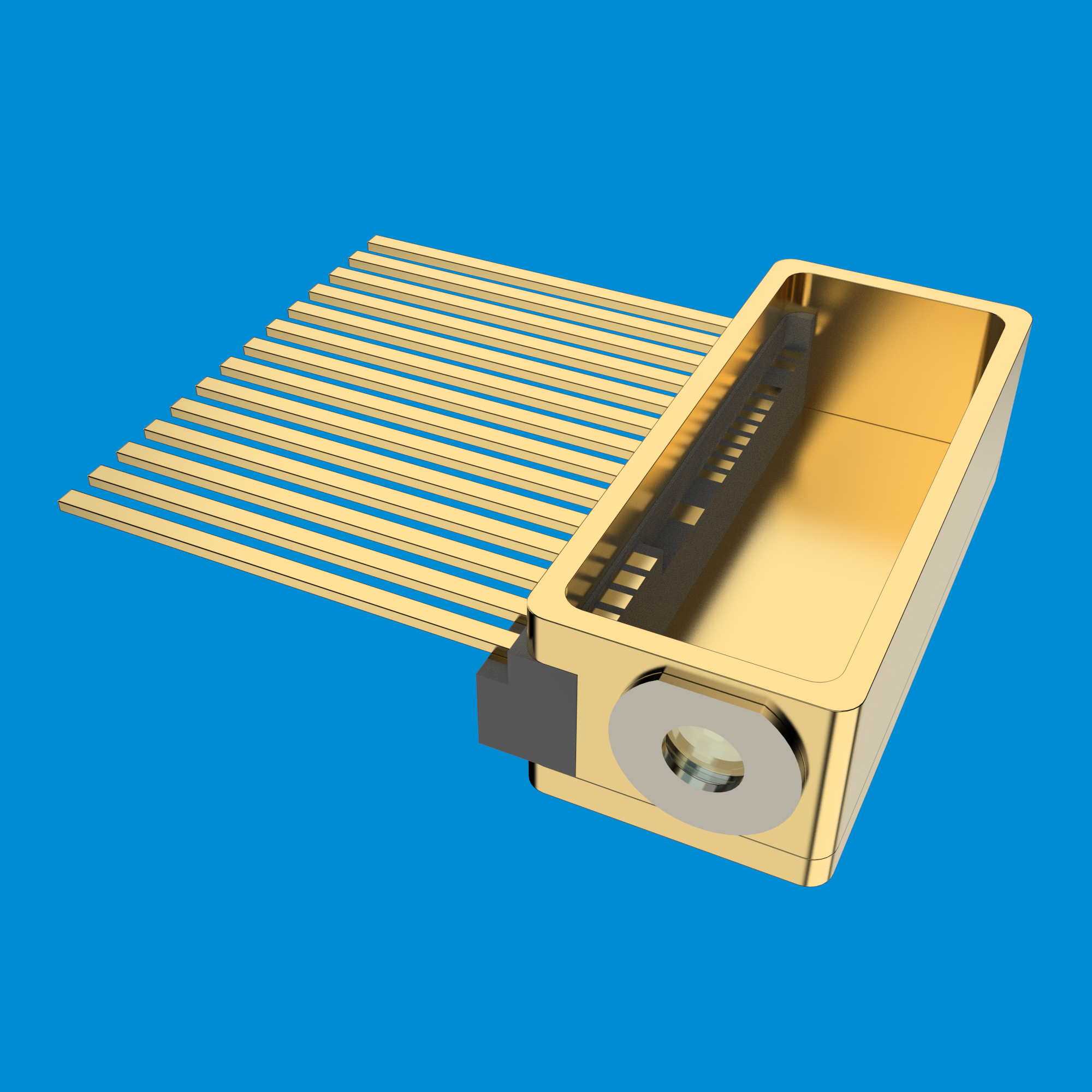 BOX側(cè)pin管殼